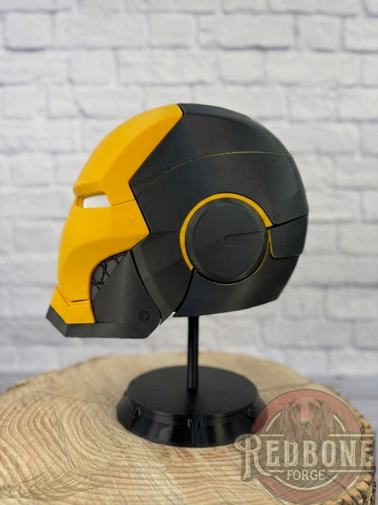 Custom Themed Iron Hero Wearable 3D Printed Helmet