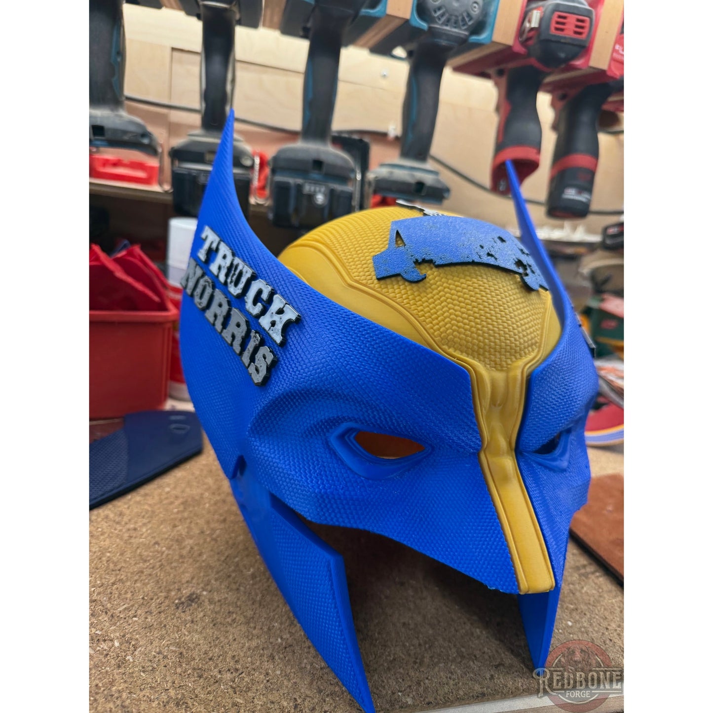 Custom Designed Mutant Cowl Helmet