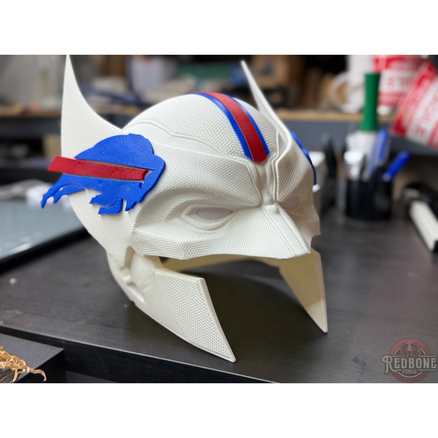 Custom Designed Mutant Cowl Helmet