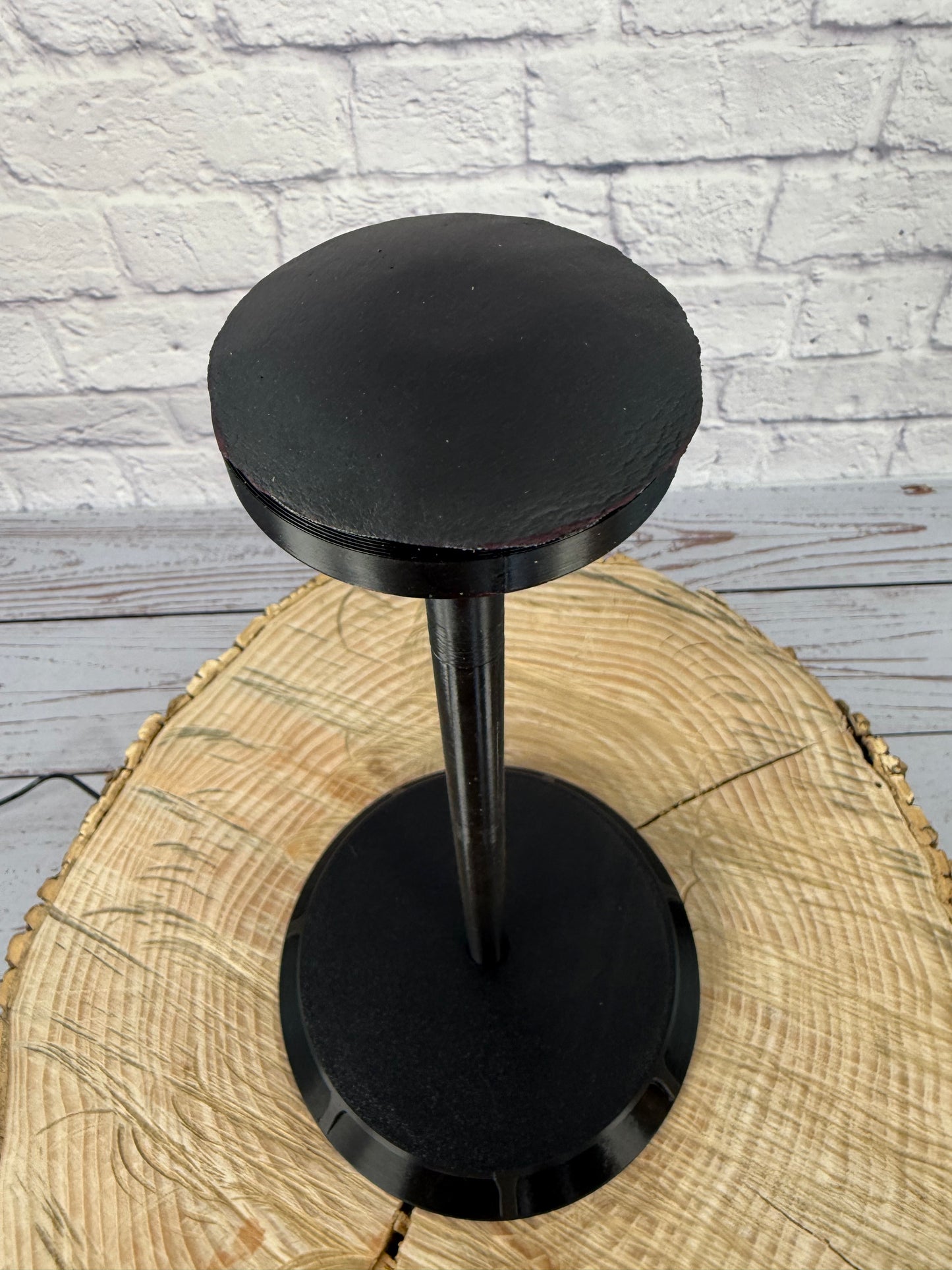 Adjustable Height Helmet Display Stand