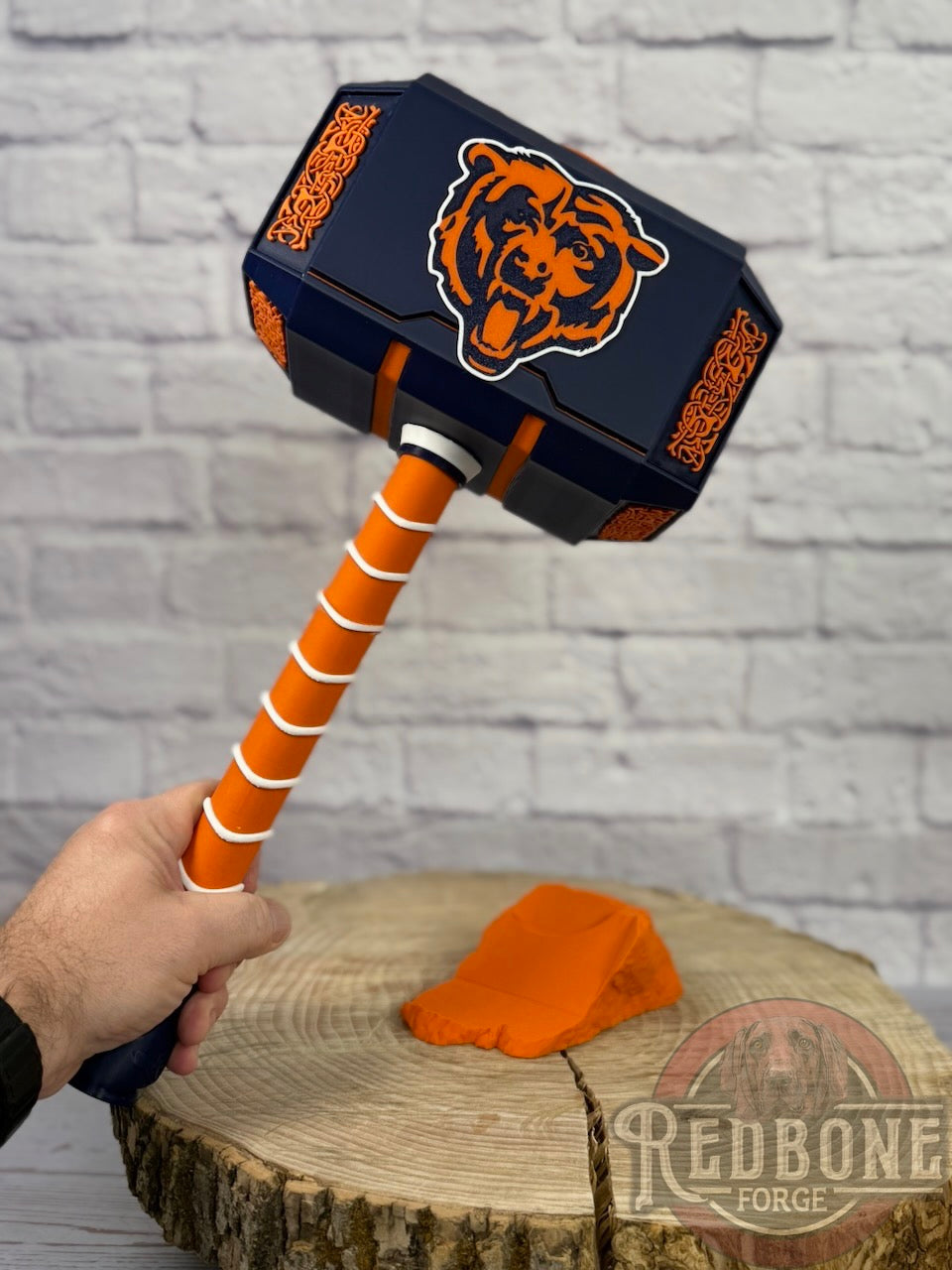Bears Thor Hammer 3D Printed Hammer