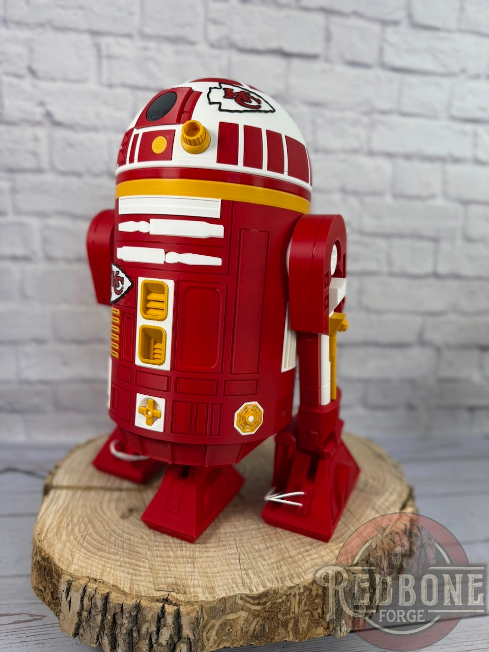 Kansas City Chiefs R2D2 3D Printed Droid
