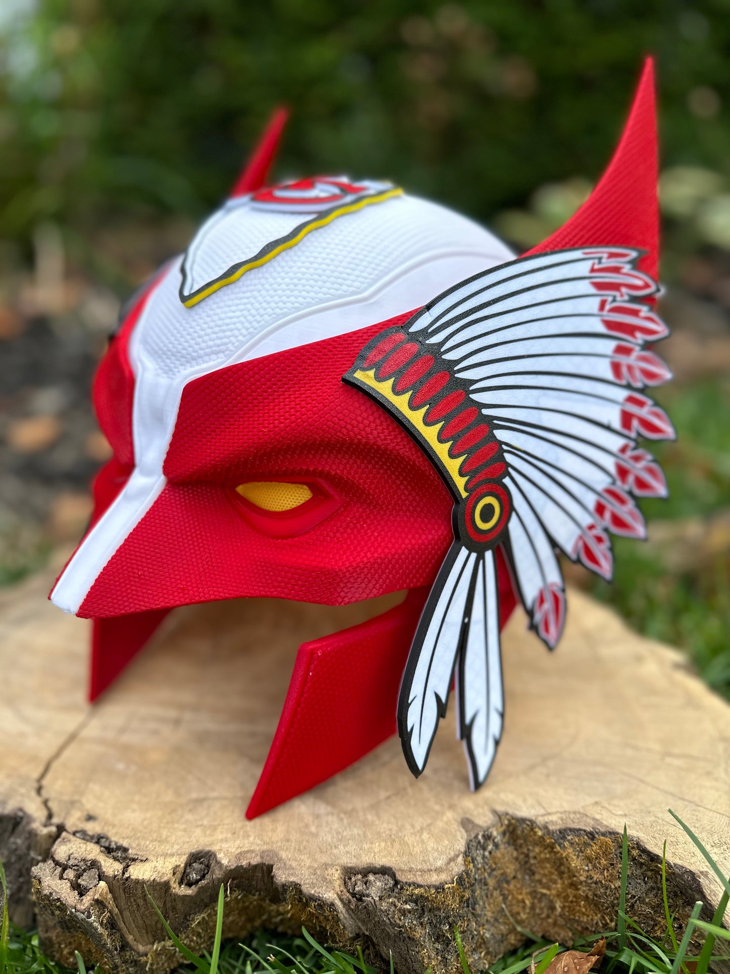 Custom Designed Mutant Cowl Helmet