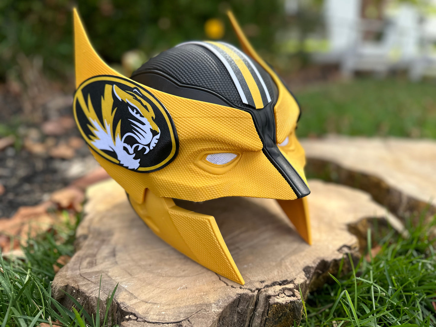 Custom Designed Mutant Cowl Helmet
