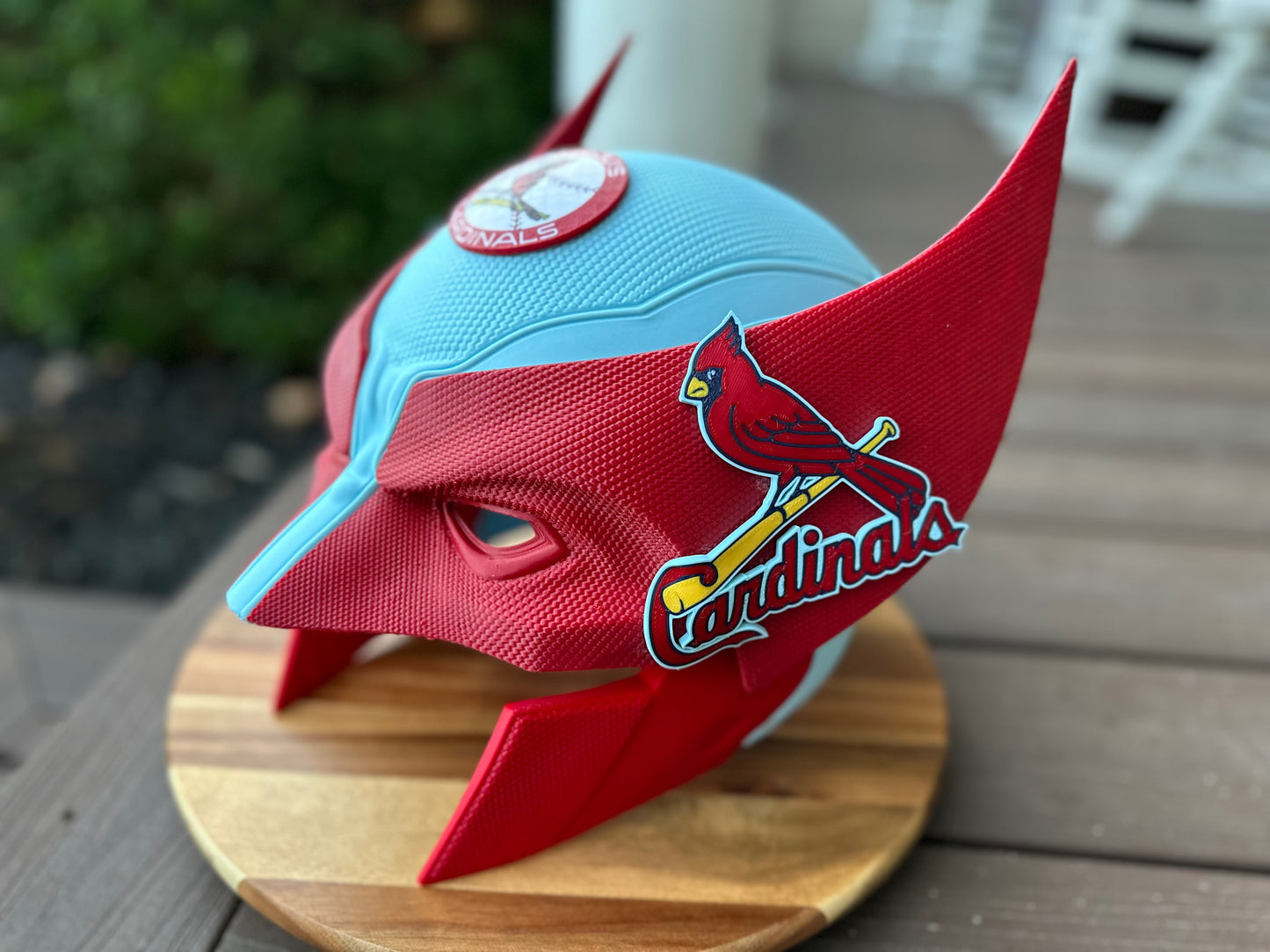 Custom Designed Mutant Cowl Helmet