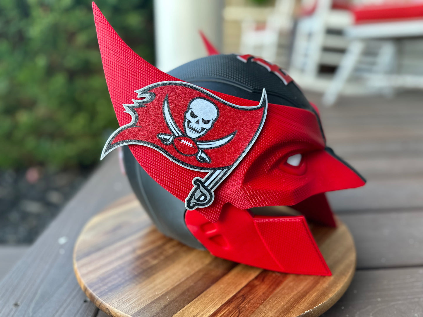 Custom Designed Mutant Cowl Helmet