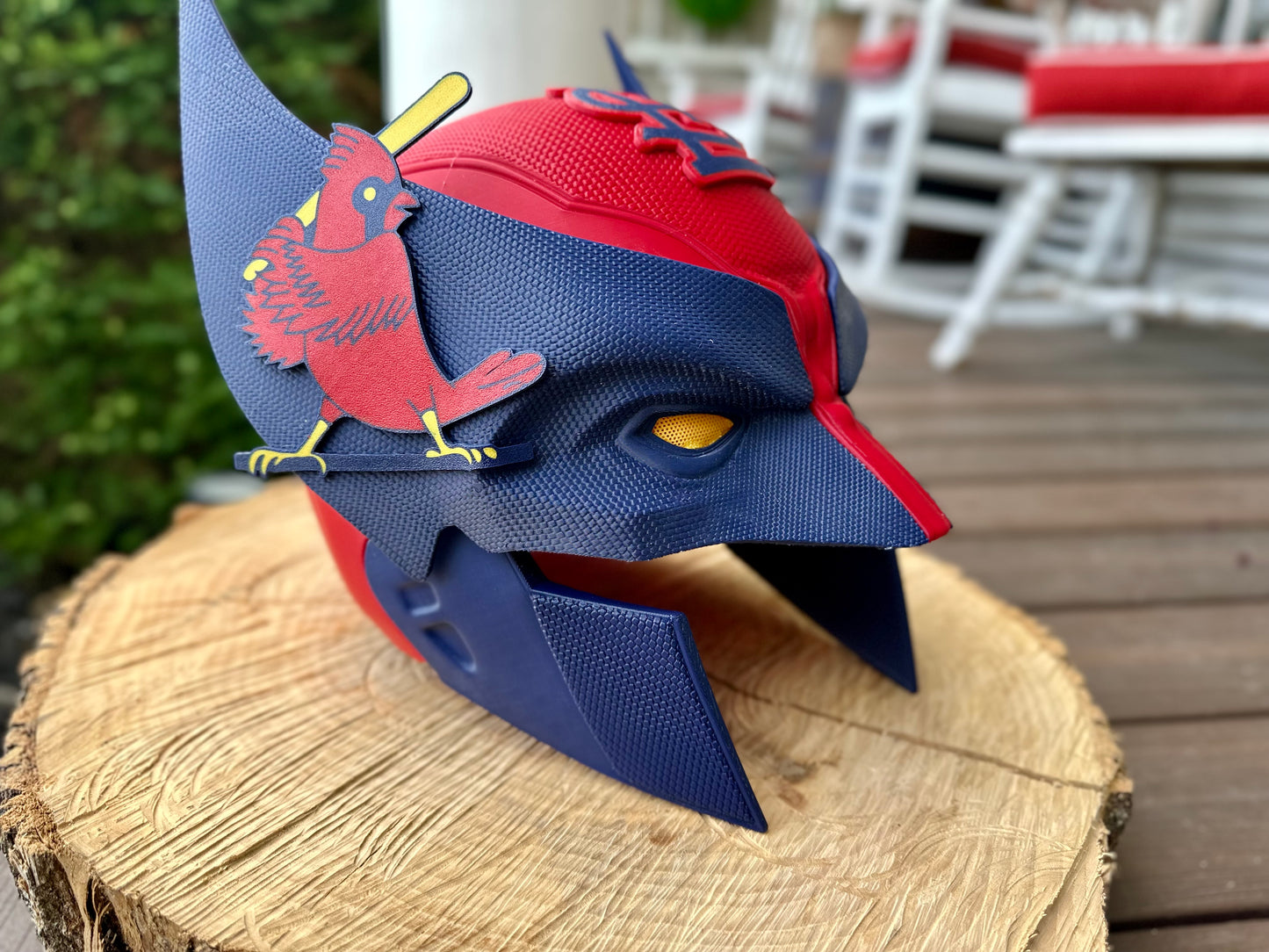 Custom Designed Mutant Cowl Helmet