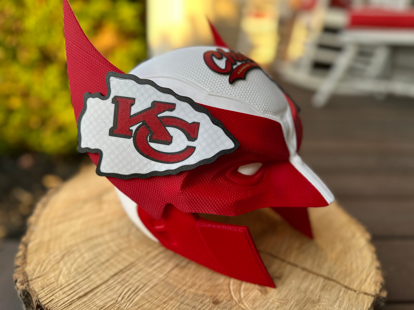 Custom Designed Mutant Cowl Helmet