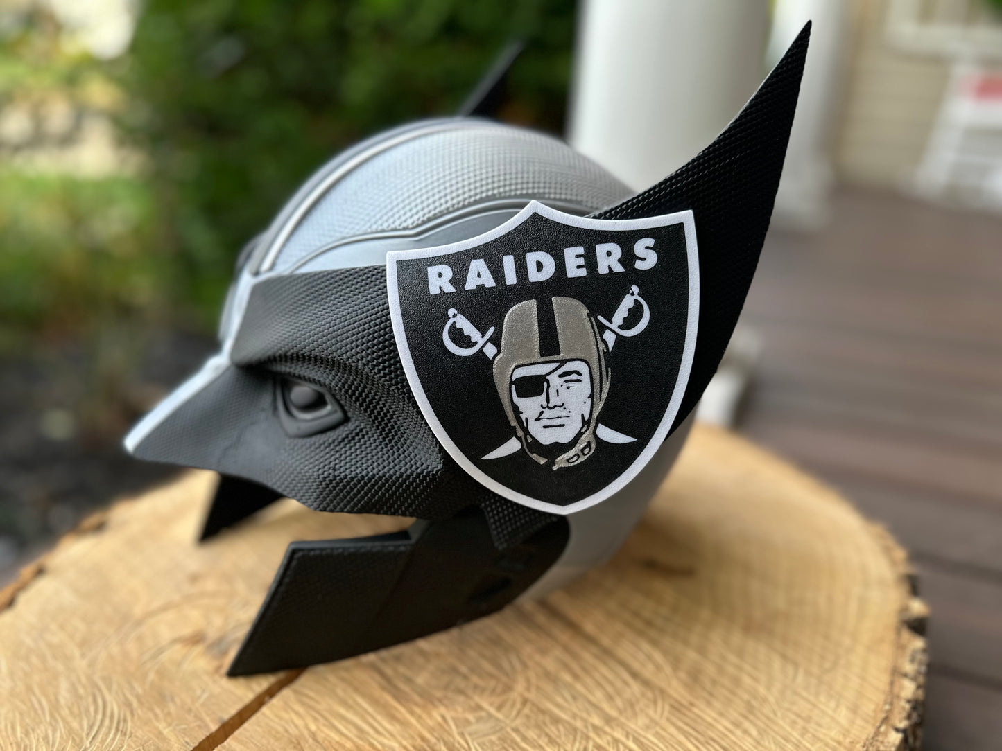 Custom Designed Mutant Cowl Helmet