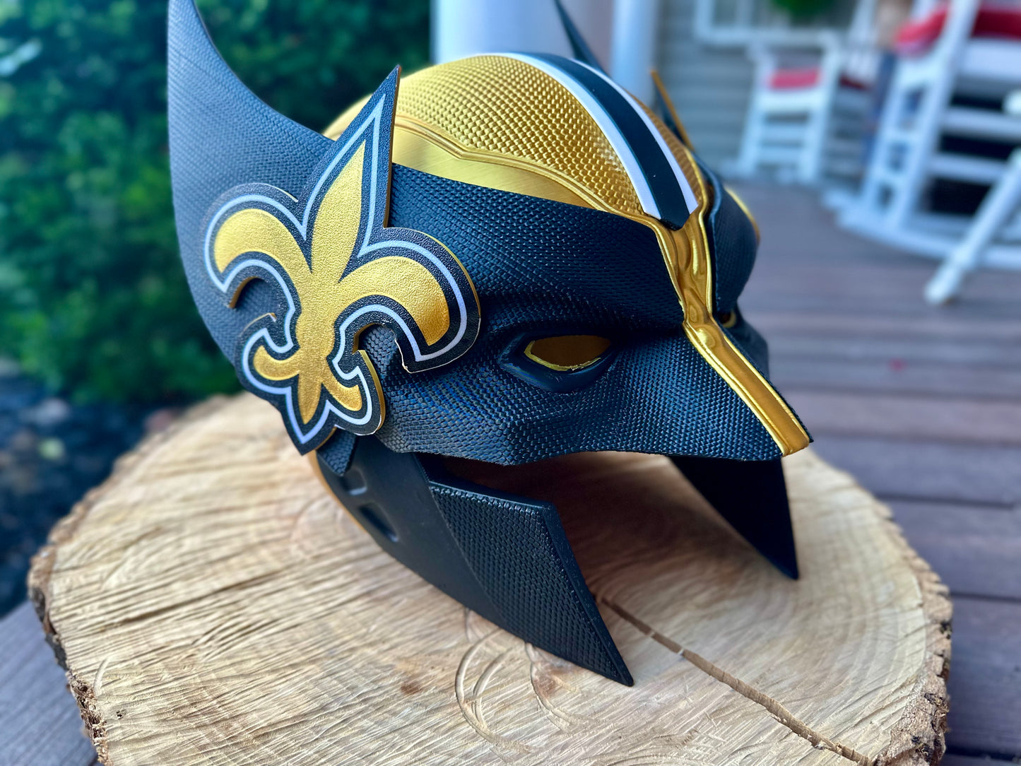 Custom Designed Mutant Cowl Helmet