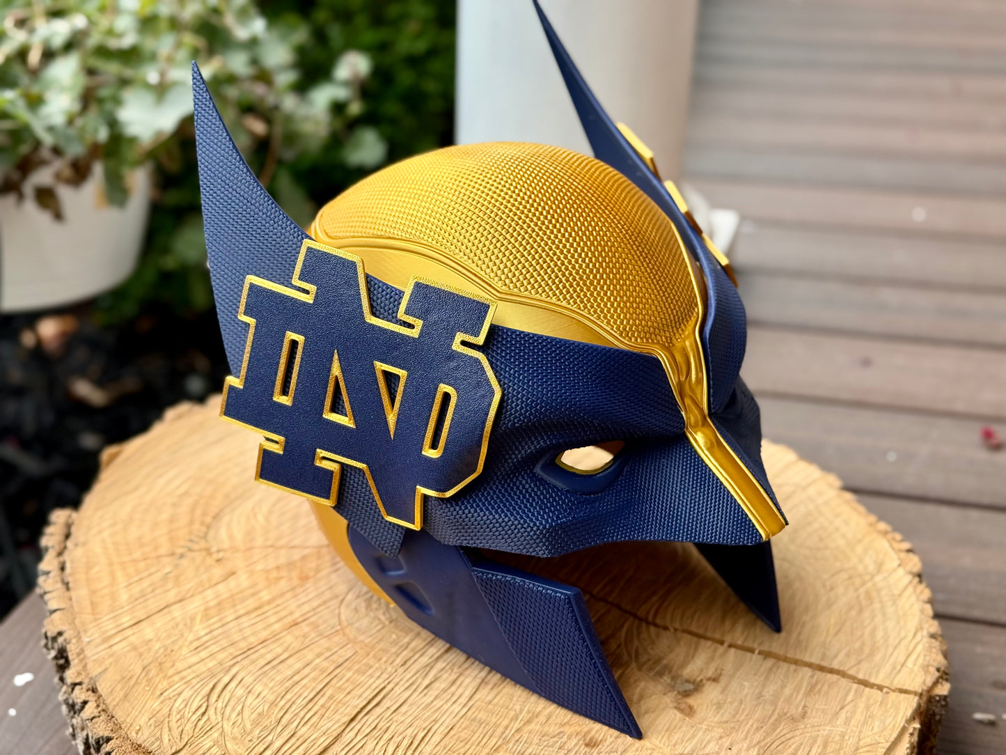 Custom Designed Mutant Cowl Helmet