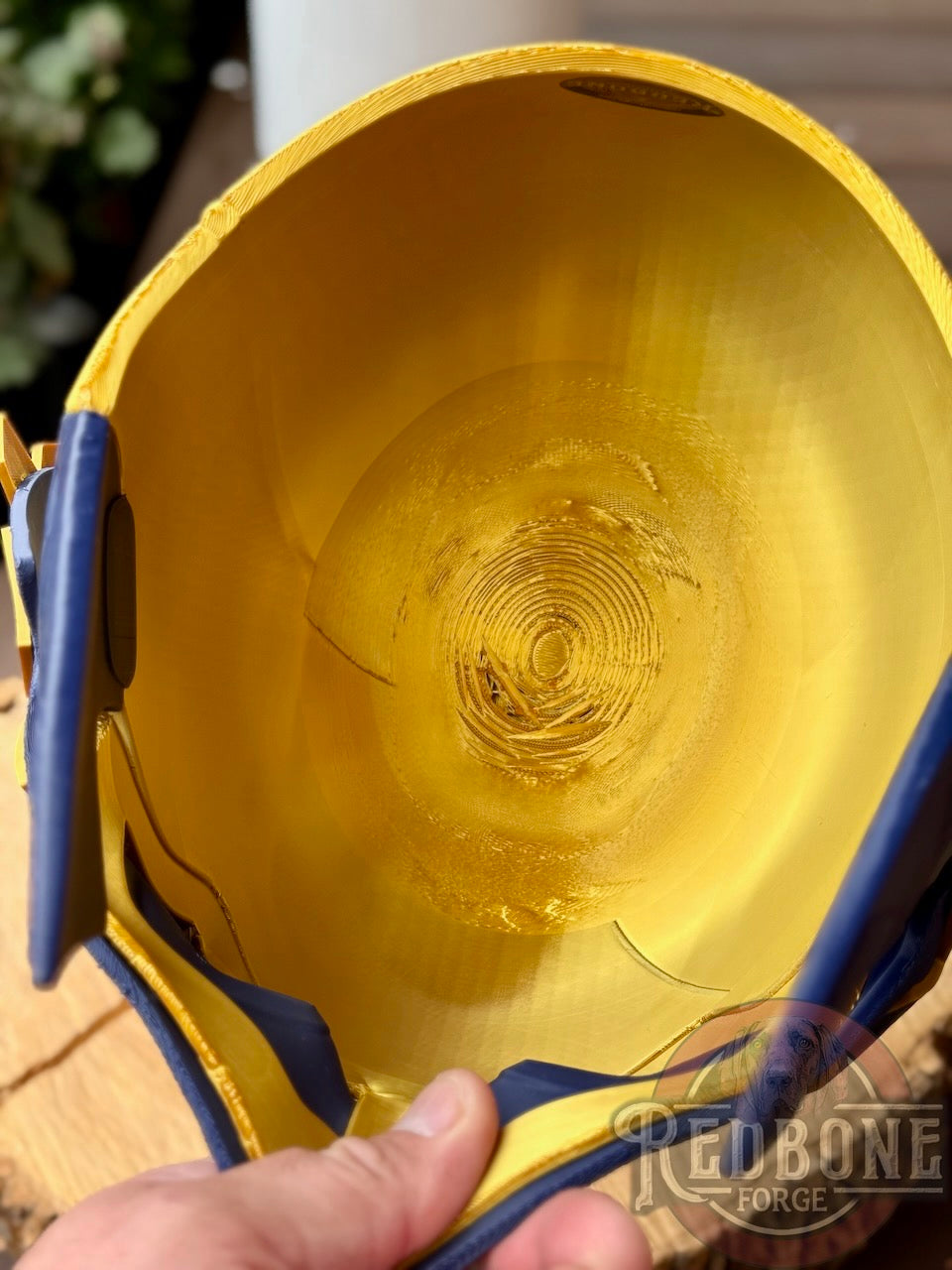 Notre Dame Wolverine 3D Printed Helmet