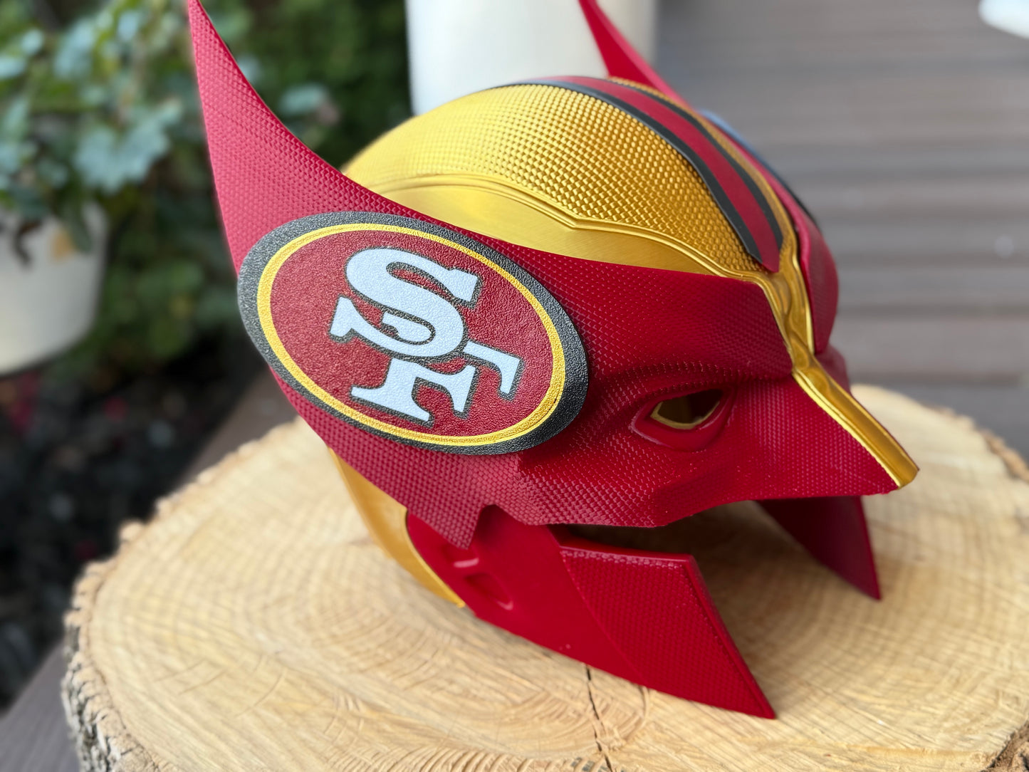 Custom Designed Mutant Cowl Helmet