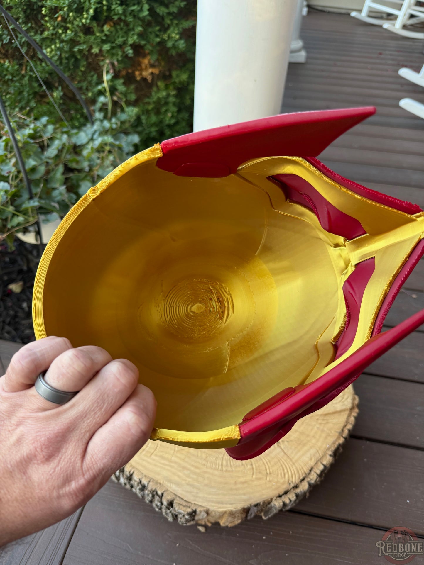 San Francisco 49Ers Wolverine 3D Printed Helmet