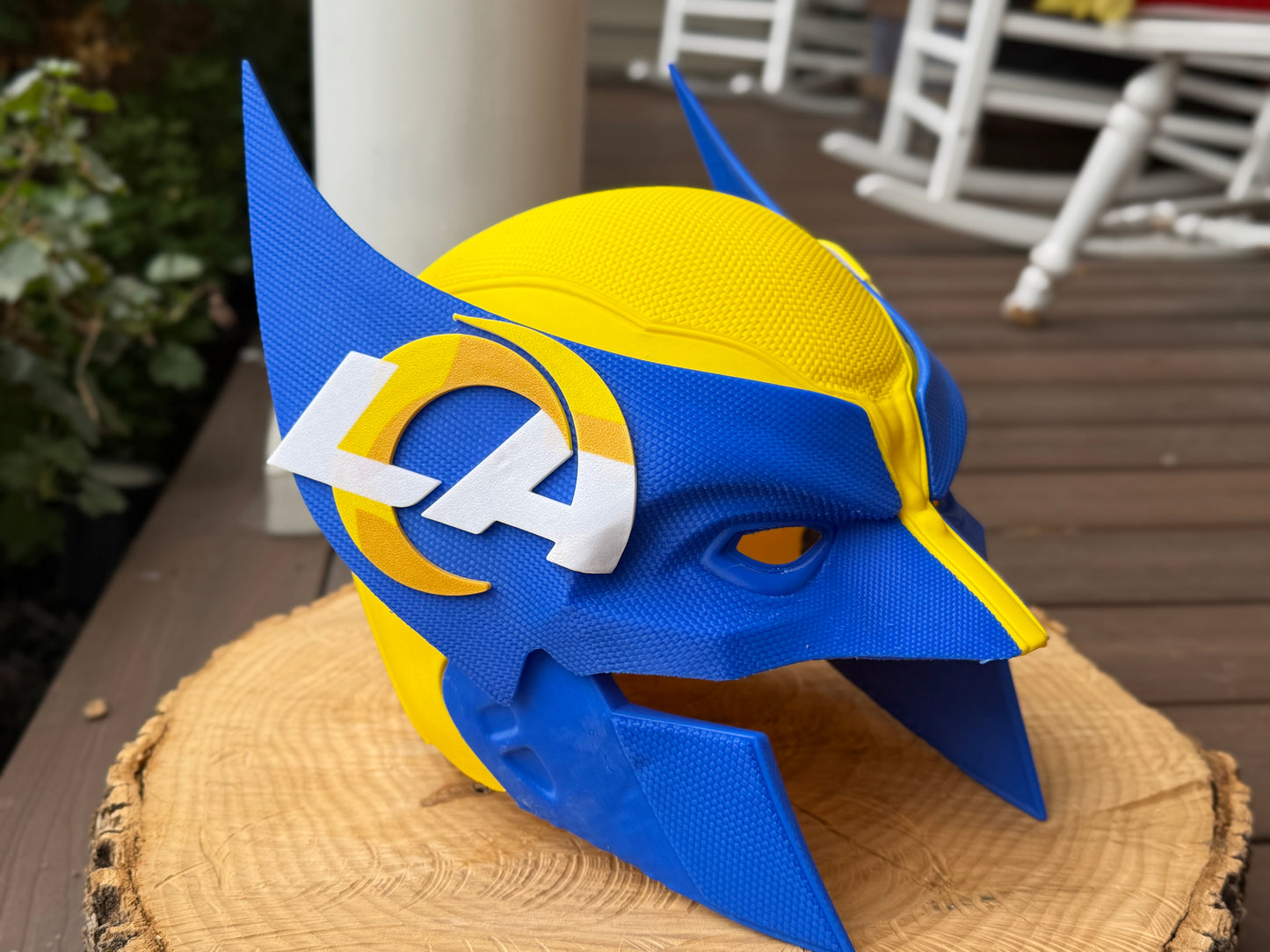 Custom Designed Mutant Cowl Helmet