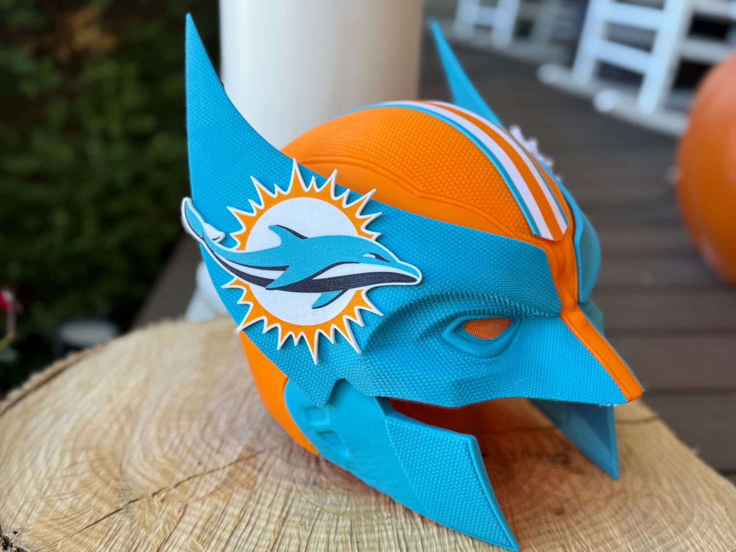 Custom Designed Mutant Cowl Helmet