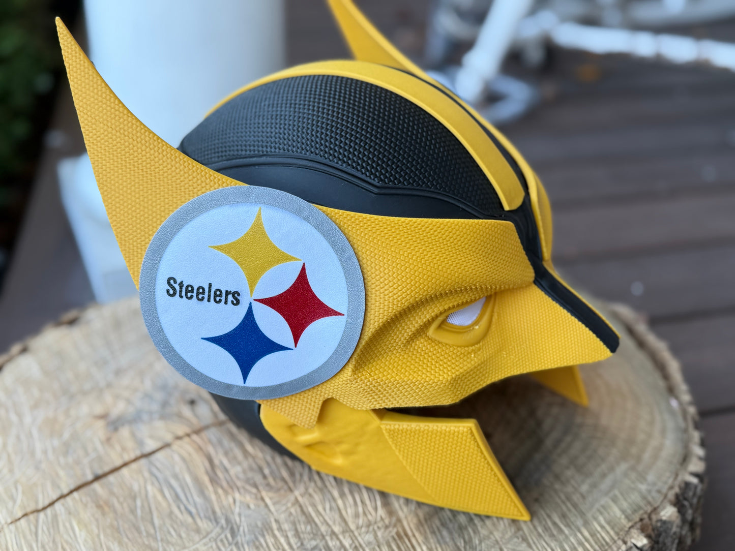 Custom Designed Mutant Cowl Helmet