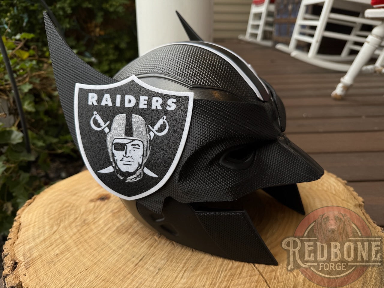 Las Vegas Raiders Wolverine- Black Metallic