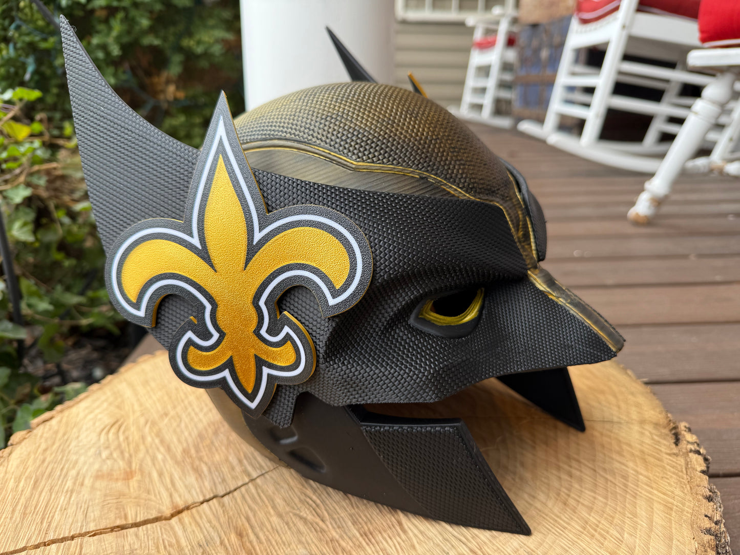 Custom Designed Mutant Cowl Helmet