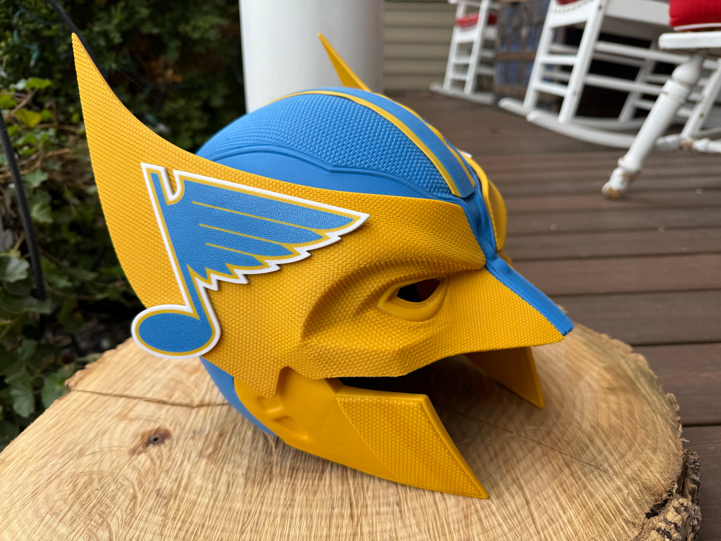 Custom Designed Mutant Cowl Helmet