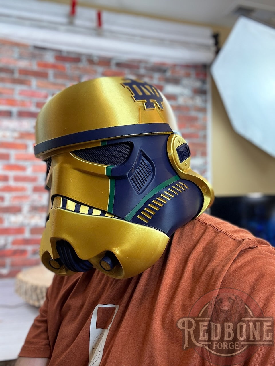 Notre Dame Stormtrooper 3D Printed Helmet