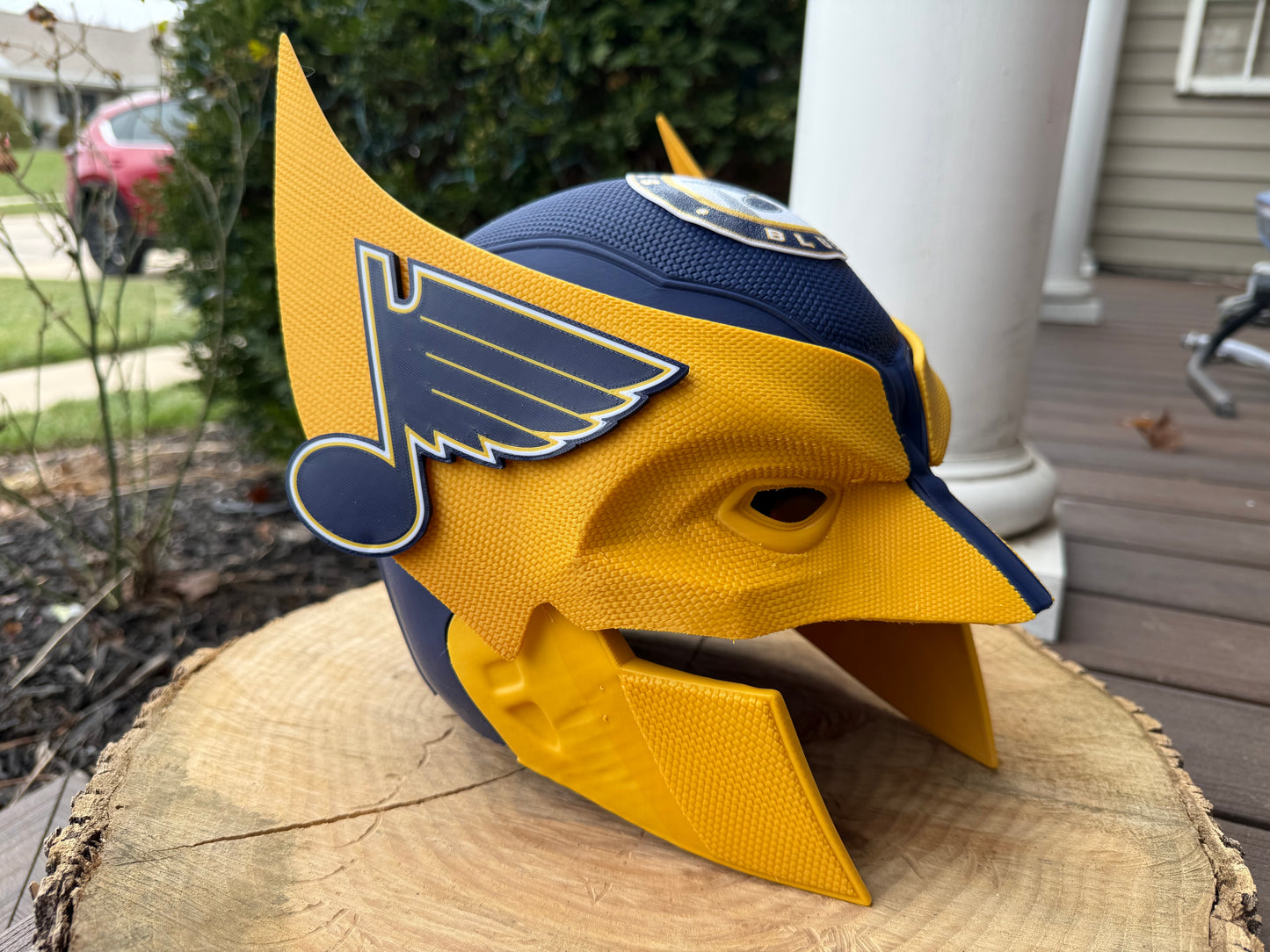 Custom Designed Mutant Cowl Helmet
