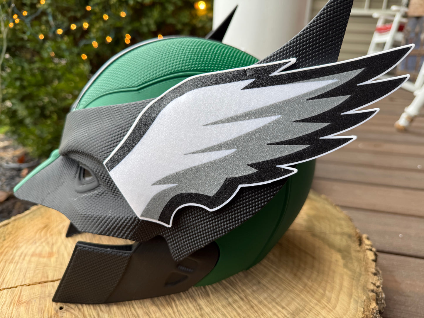 Custom Designed Mutant Cowl Helmet