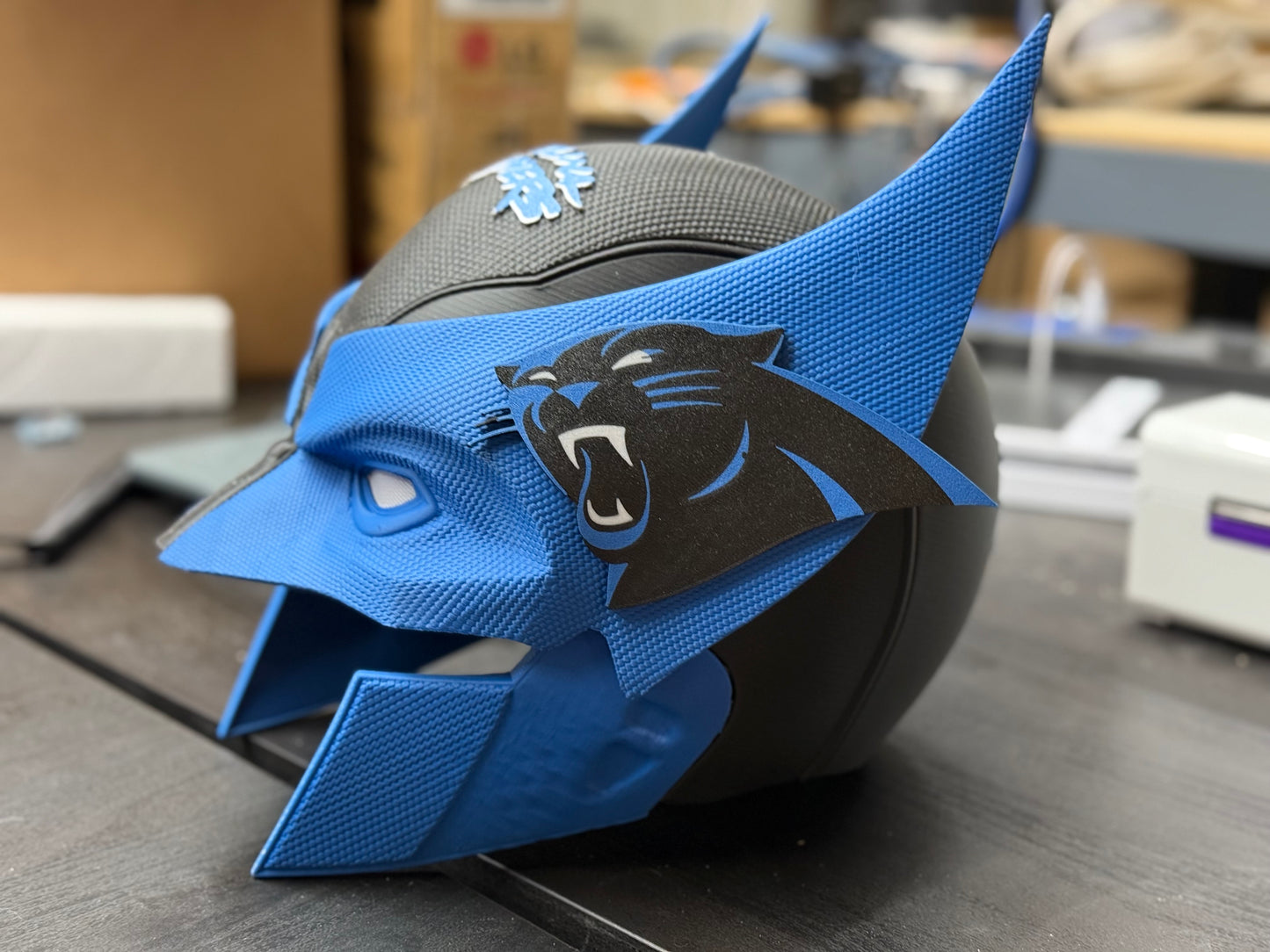 Custom Designed Mutant Cowl Helmet