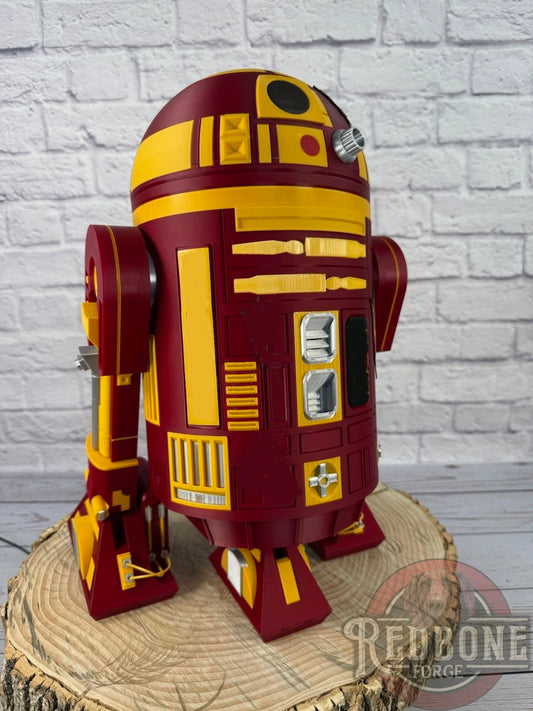 Custom Themed Astromech Shelf Droid