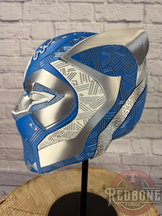 Detroit Inspired Lions Tribal Cat Warrior Helmet
