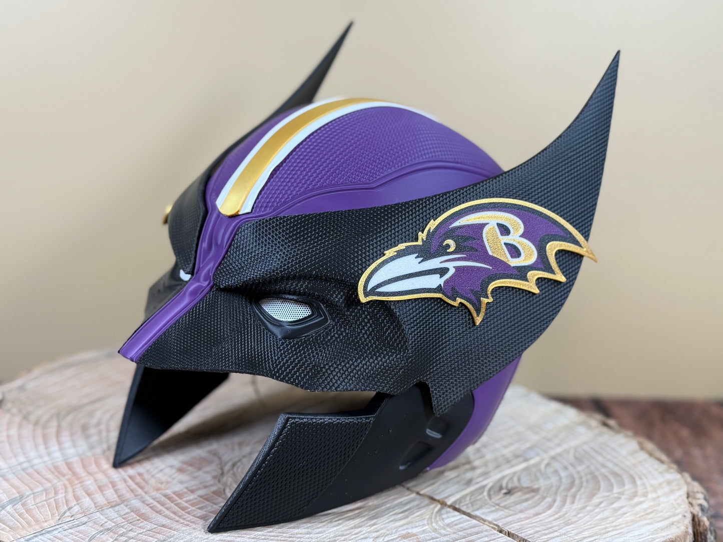 Custom Designed Mutant Cowl Helmet