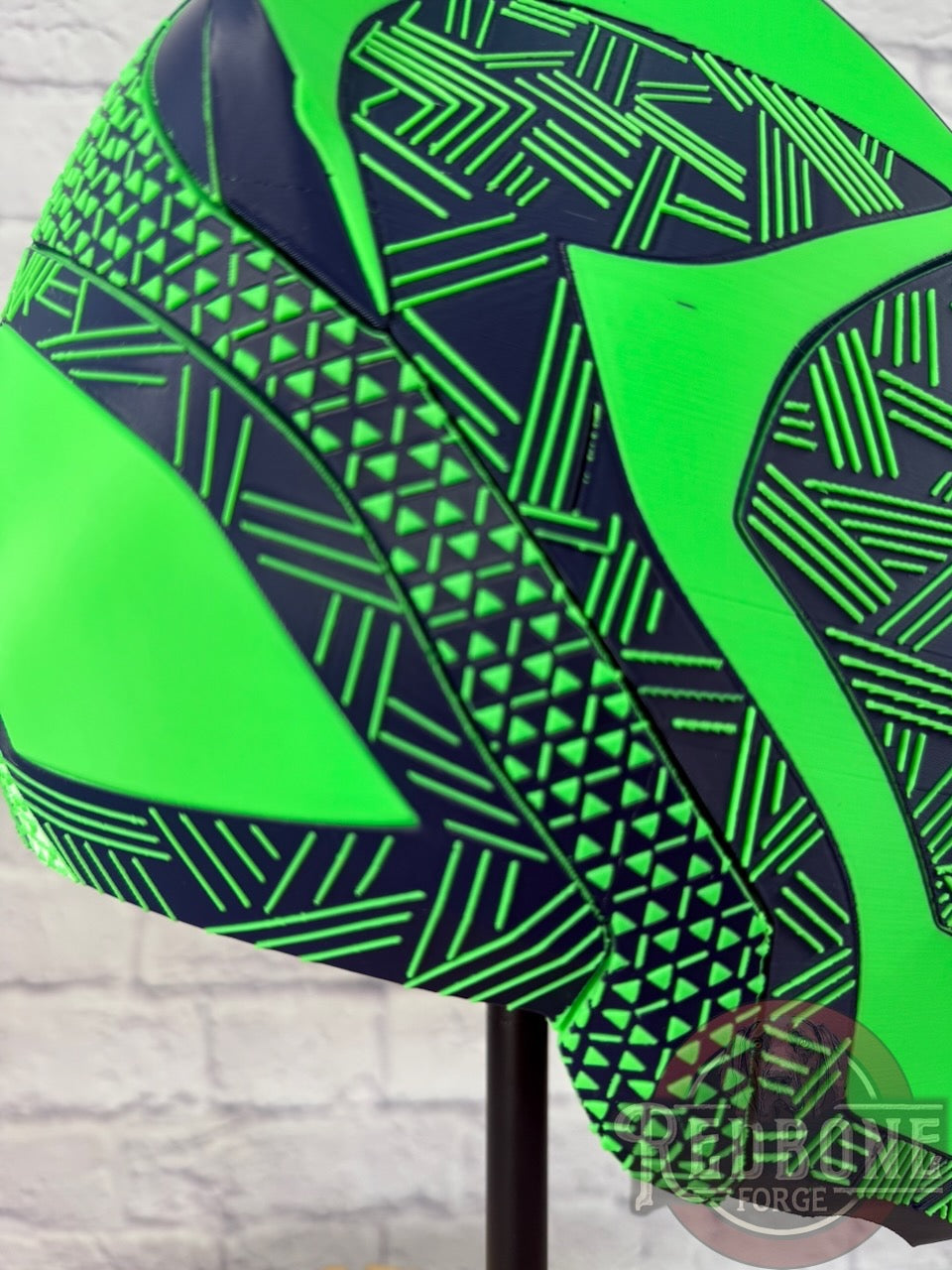 Seattle Inspired Seahawks Tribal Cat Warrior Helmet