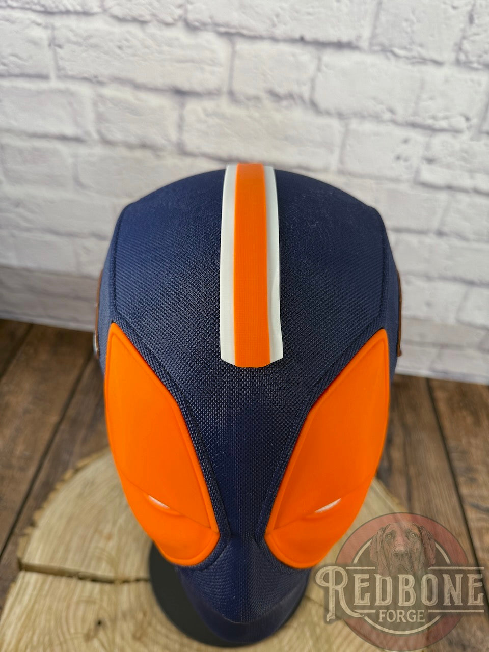 Denver Broncos Deadpool 3D Printed Helmet