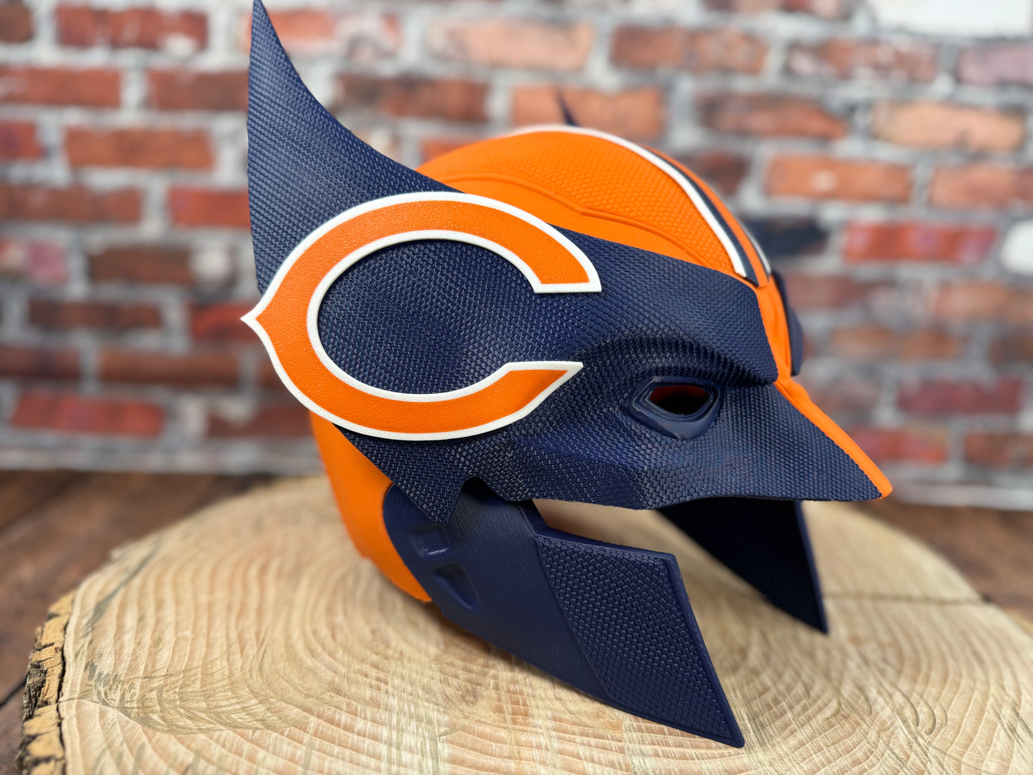 Custom Designed Mutant Cowl Helmet