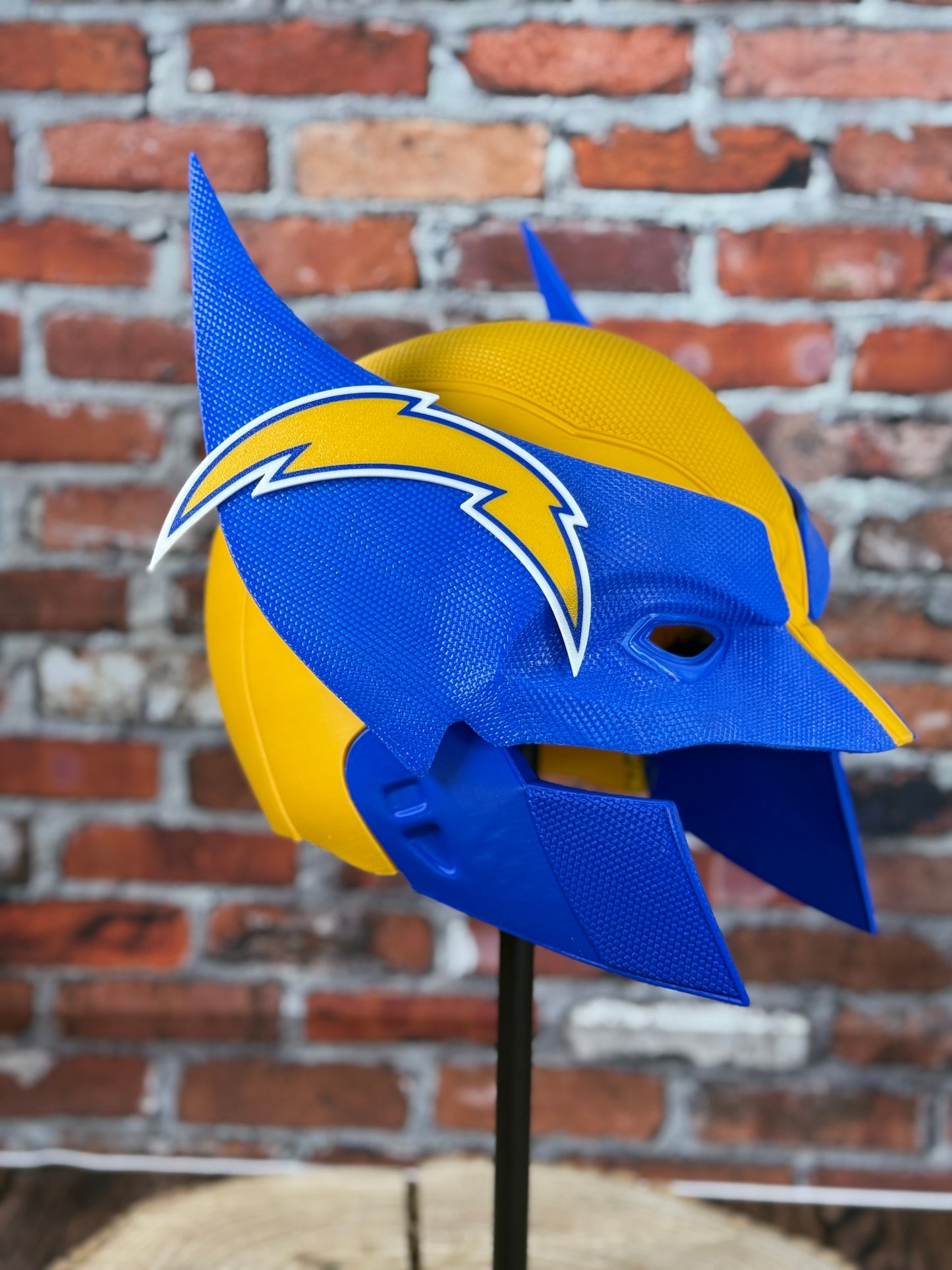 Custom Designed Mutant Cowl Helmet