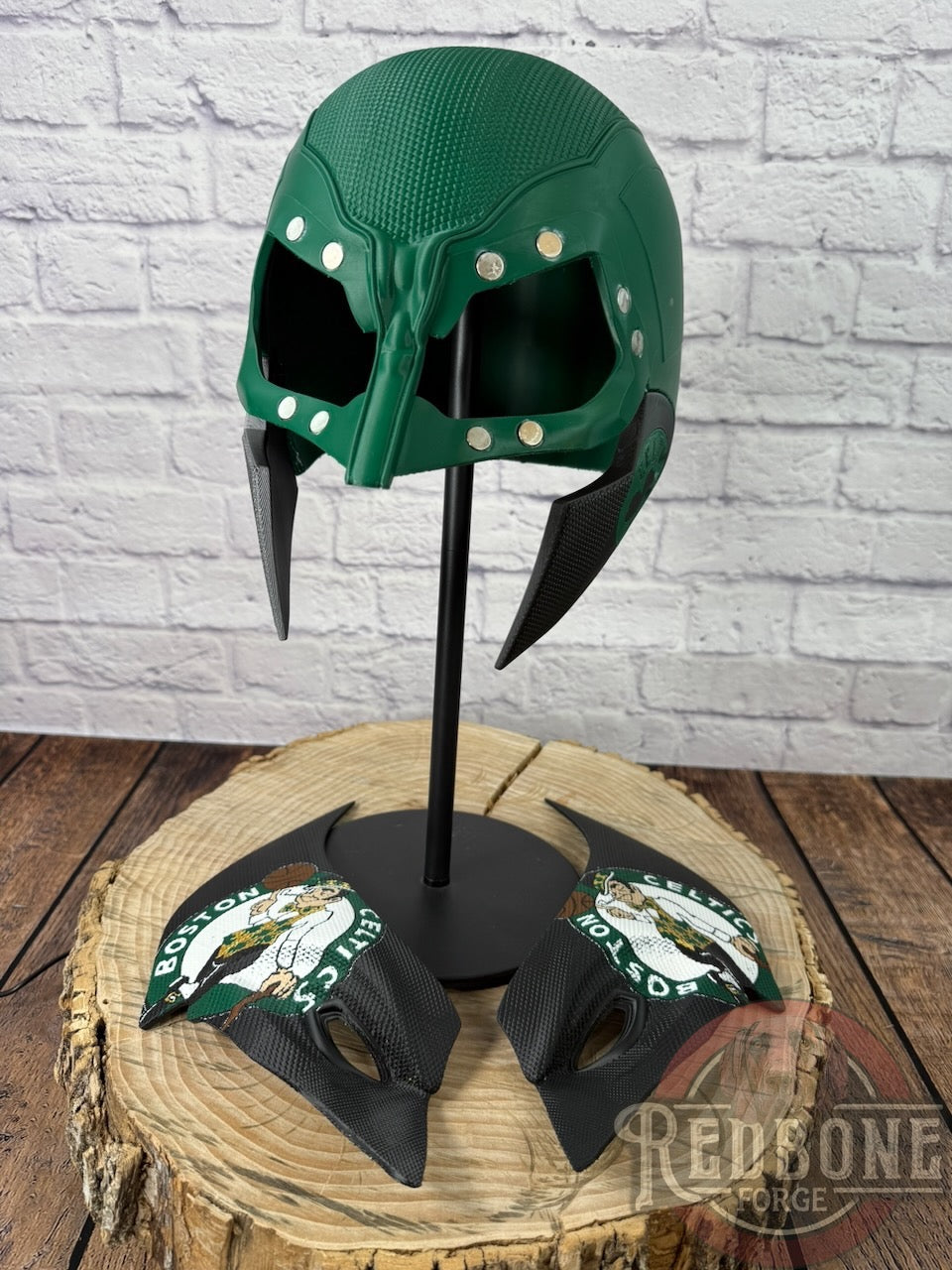 Boston Themed Mutant Cowl Wearable 3D Printed Helmet