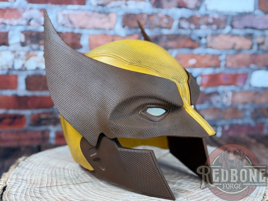 Comic Accurate Yellow & Brown Weathered Mutant Cowl