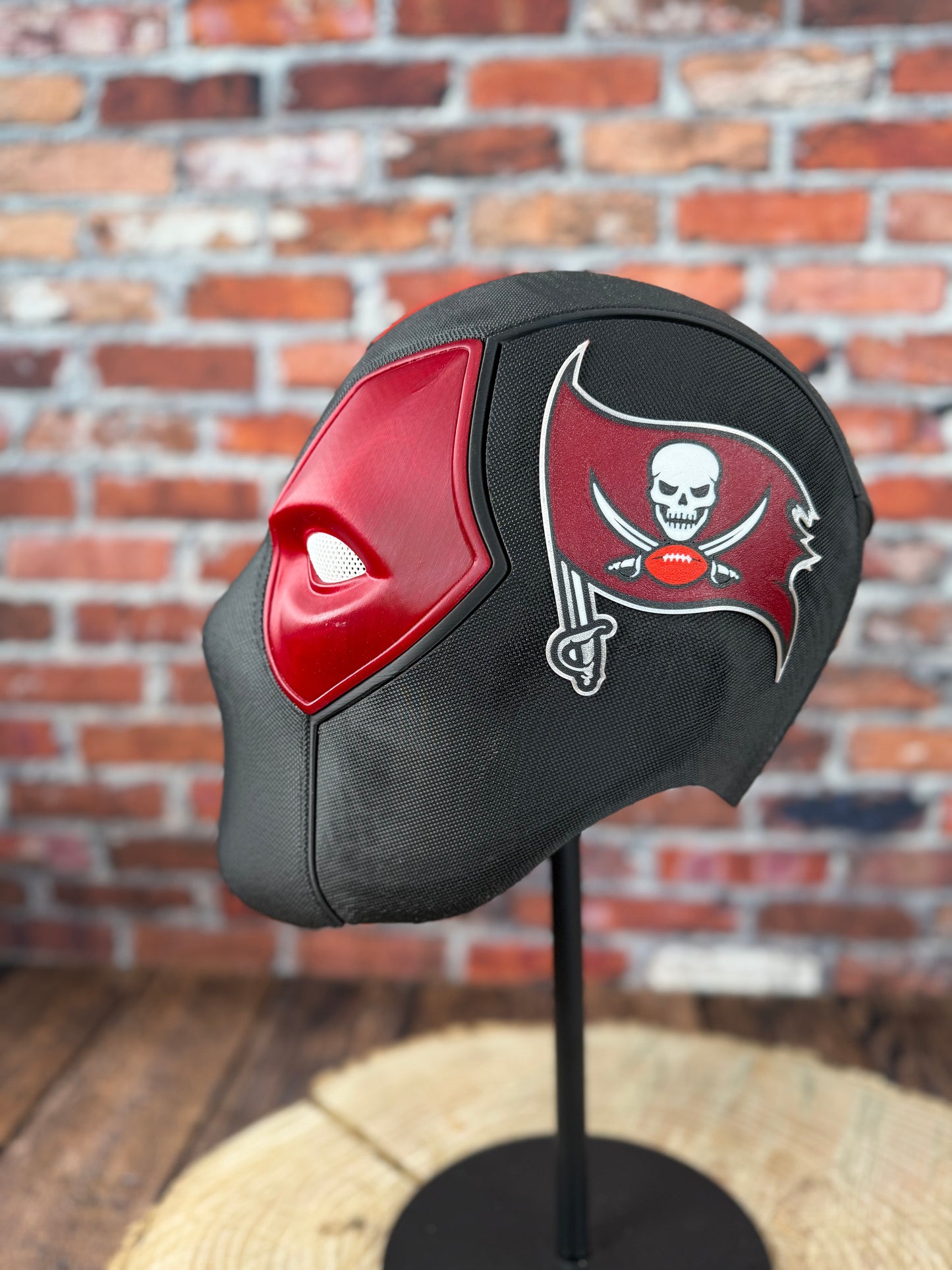 Custom Themed Deadpool Helmet Mask