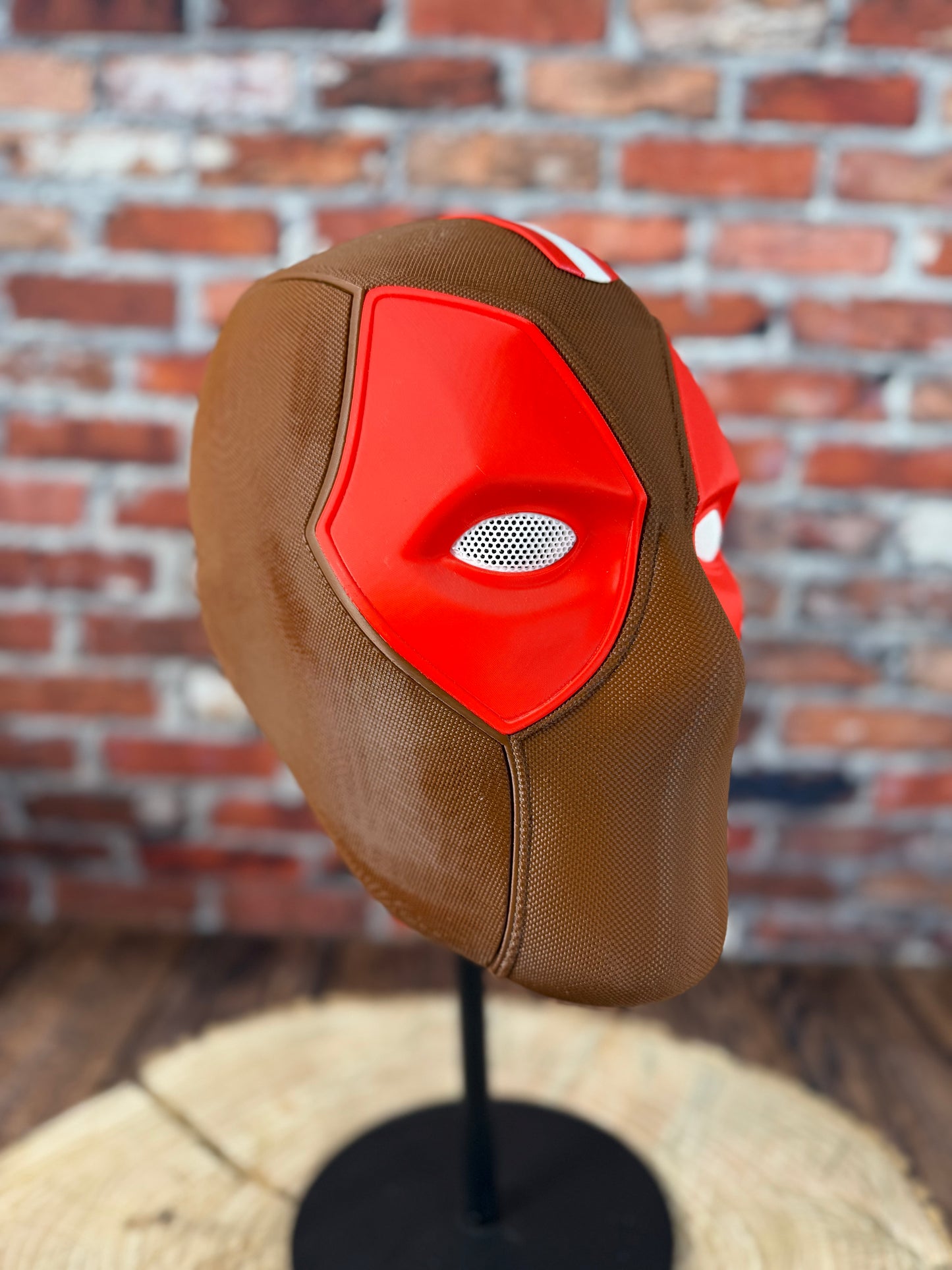 Custom Themed Deadpool Helmet Mask
