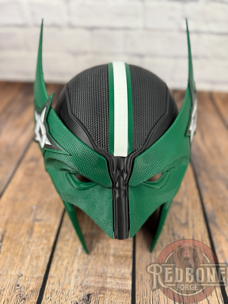 Dallas-Inspired Black & Green Mutant Cowl