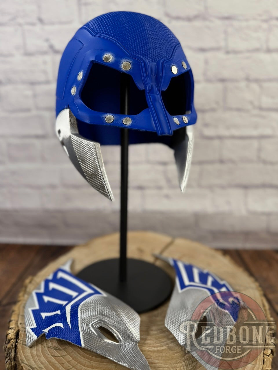 Battlehawks Wolverine Blue 3D Printed Helmet