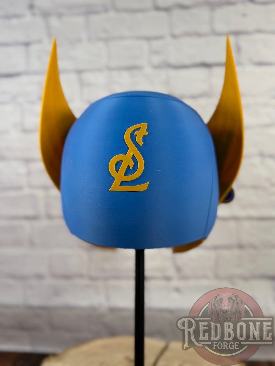 St. Louis Blues Wolverine Retro 3D Printed Helmet