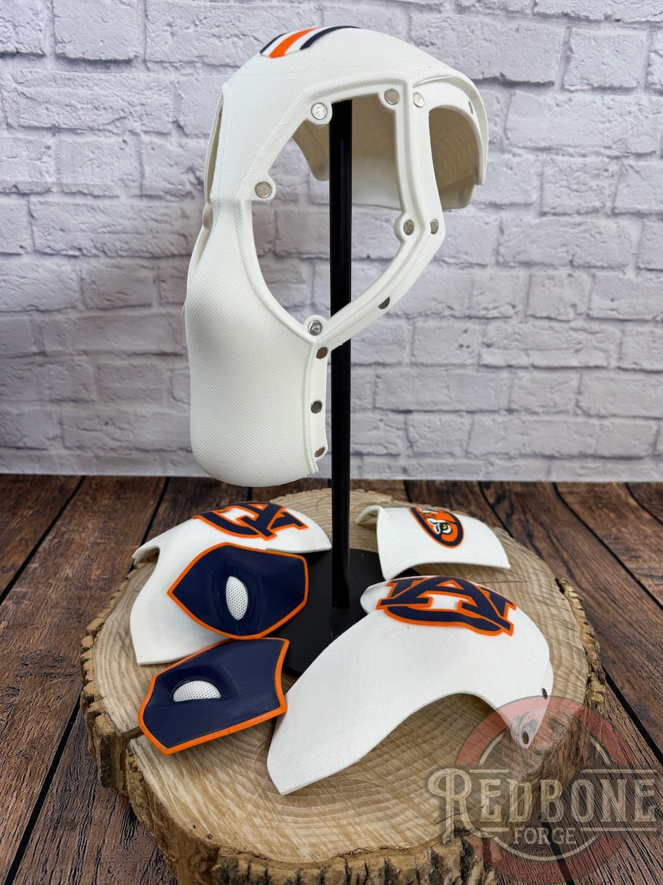 Auburn Tigers Deadpool Helmet
