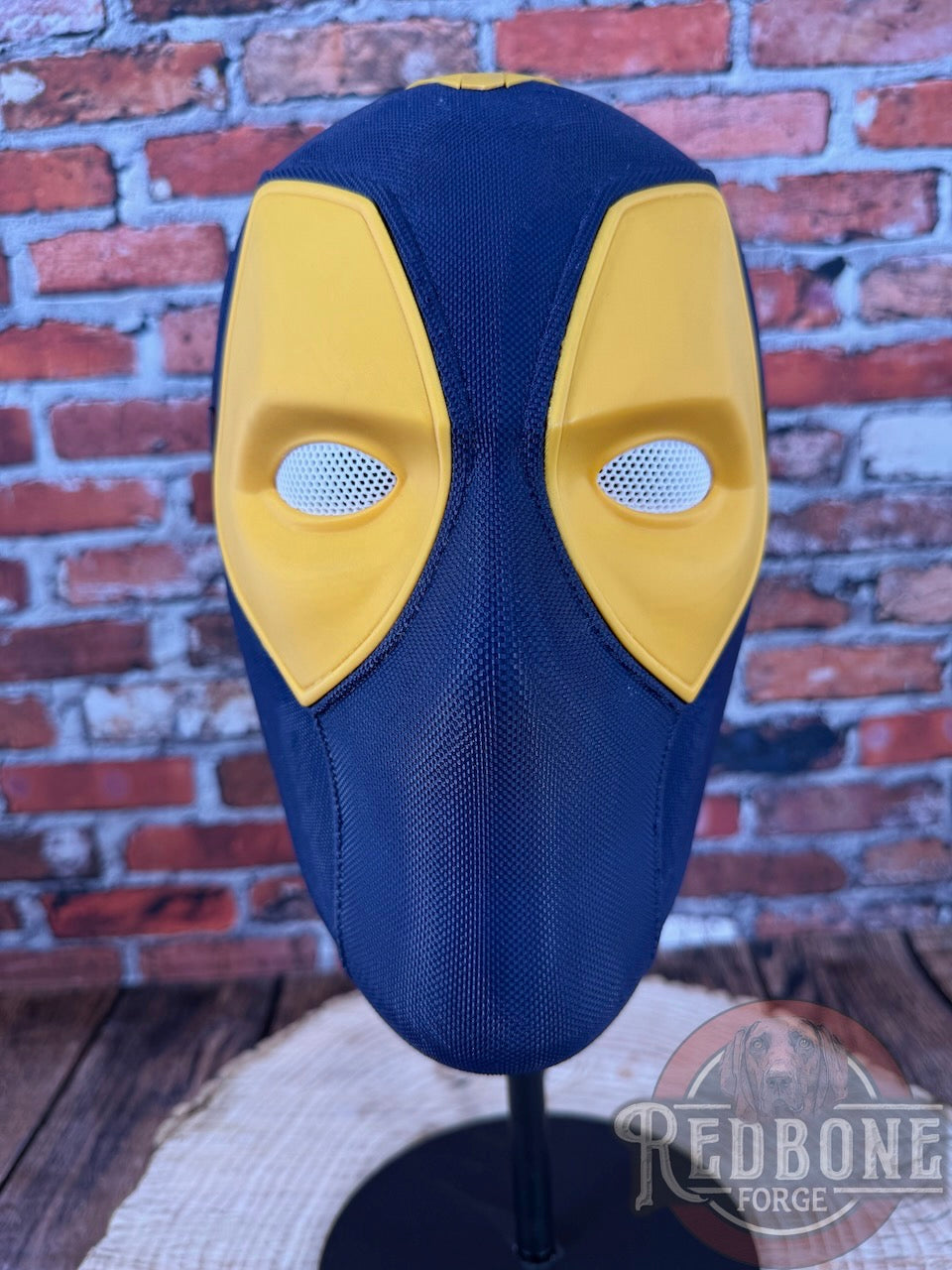 Michigan Wolverines Deadpool Helmet