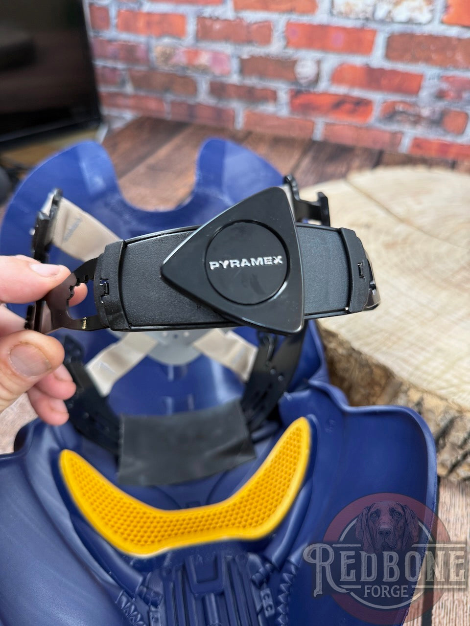 Michigan Wolverines Predator 3D Printed Helmet