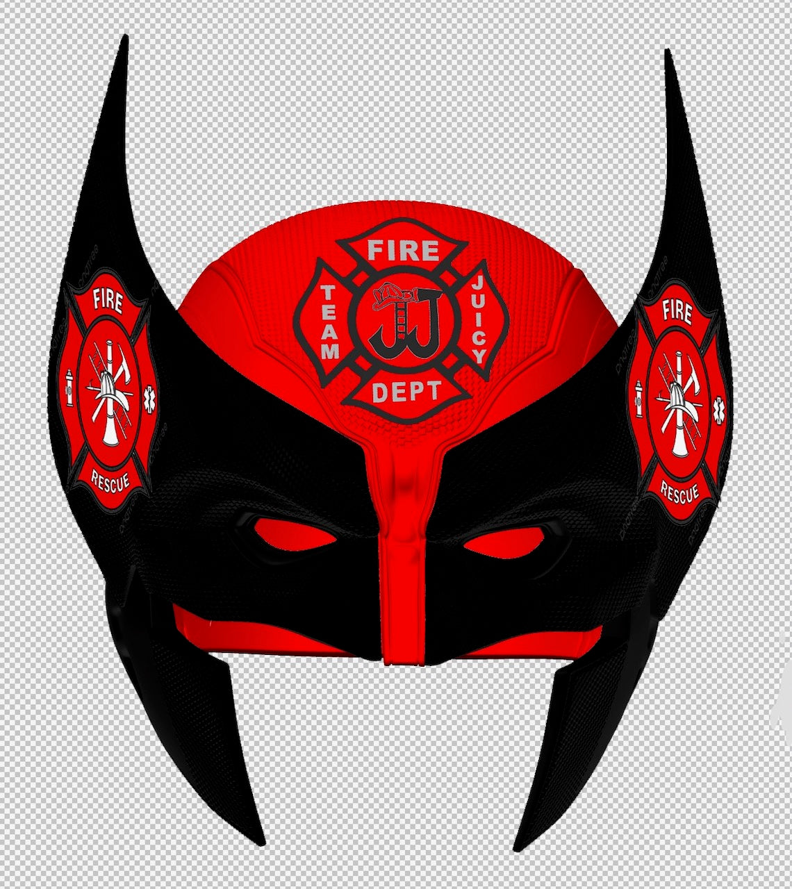 Custom Themed Mutant Cowl Wearable 3D Printed Helmet