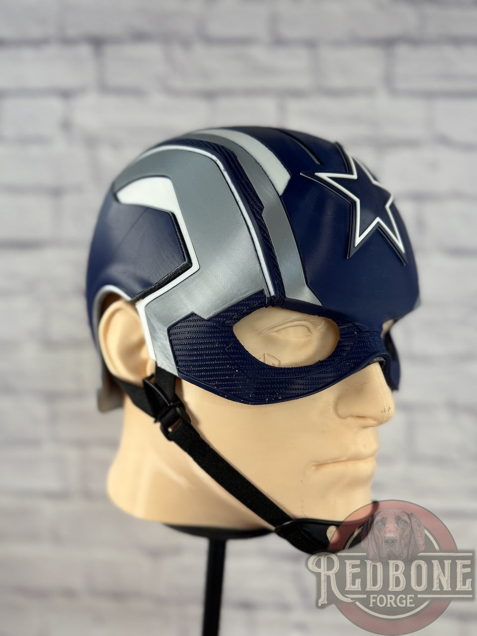 Custom Captain America Helmet