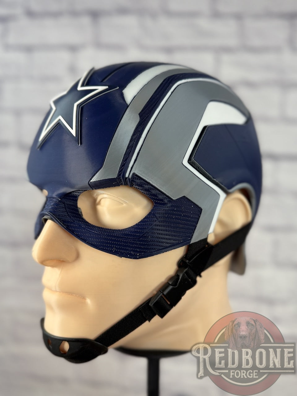 Custom Captain America Helmet