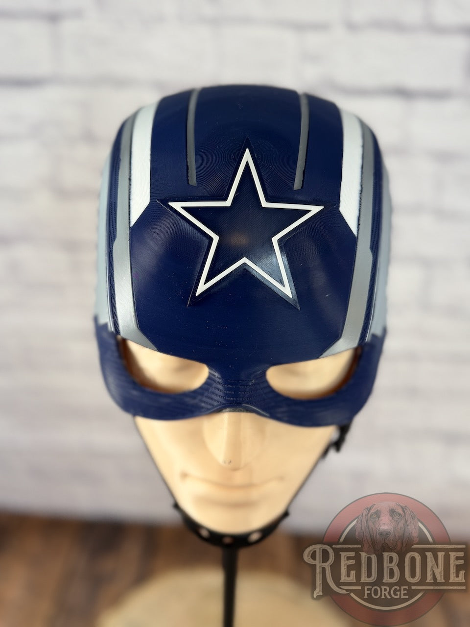 Custom Captain America Helmet