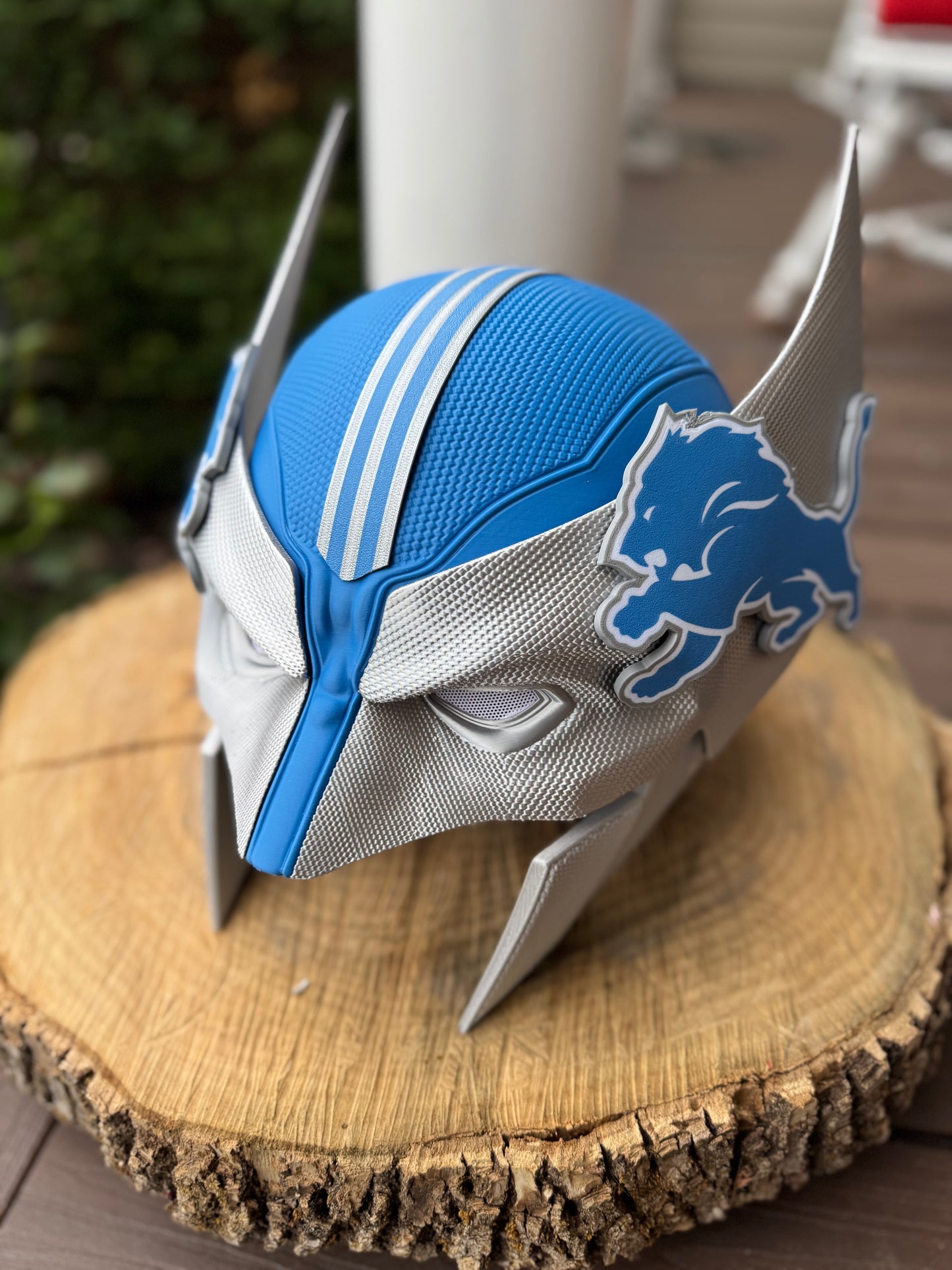 Custom Designed Mutant Cowl Helmet